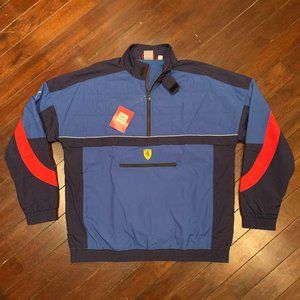 puma ferrari 1/4 zip